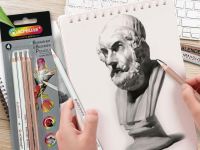 Набор полирующих карандашей и карандашей-блендеров Acmeliae 4 шт, в блистере