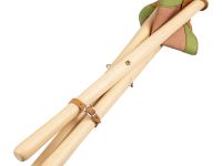 Стул складной для художника "Невская палитра", 37х37х45 см, коричневая кожа, бук