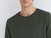 Футболка с необработанным краем, Зеленый