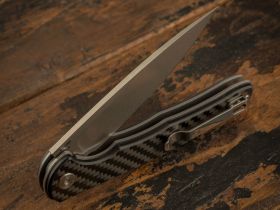 Складной нож CJRB Briar, сталь D2, рукоять карбон