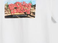 Футболка с принтом для мальчиков, Бежевый