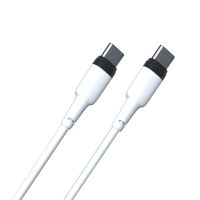 Кабель Red Line USB-C/USB-C 25W 1 м Белый