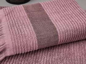 Полотенце махровое Montalto, розовое