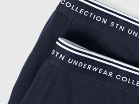 Трусы-транки с низкой посадкой, 2 шт., Синий