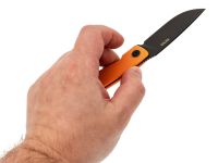 Складной нож SRM Air, сталь 14C28N, рукоять G10, желтый