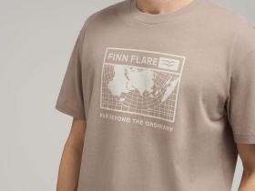 Футболка свободного кроя из джерси