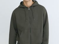 Базовая толстовка на молнии, Зеленый