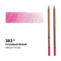 Карандаш профессиональный цветной "Мастер-класс" №383, розовый яркий