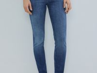 Джинсы Skinny с высокой посадкой, Синий