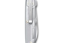 Нож перочинный Victorinox Synergy Alox, 7 функций, сталь 1.4110, рукоять алюминий, серый