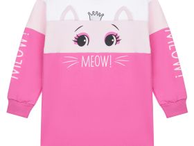 Платье трикотажное для девочек