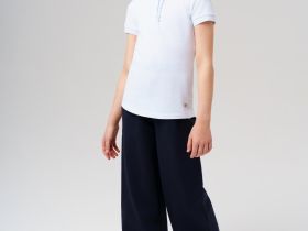 Футболка-поло для девочки