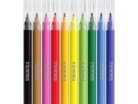 Набор фломастеров Гамма "Классические" 10 цв., смываемые, картон. упак., европодвес