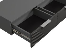 ТВ-тумба подвесная Шелтон 148x22 Графитовый