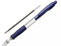 Ручка шариковая автомат Pilot "Super Grip" 0,7 мм, цвет зеленый