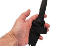 Фиксированный нож Град Горький Оса, сталь AUS-10Co, рукоять микарта, черный