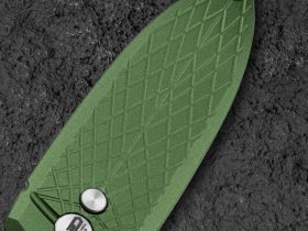 Складной нож Bestech Knives Ququ, сталь 14C28N, рукоять зелёный алюминий