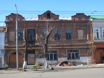 Серия жилых домов. Конец XIX в., «Кирпичный» стиль