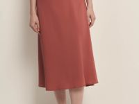 Юбка А-силуэта из тенселя