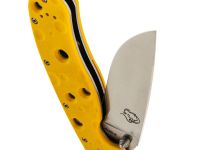 Складной нож Steelclaw "Сырная Крыса ", сталь AUS8, рукоять G-10 желтая