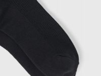 Носки в рубчик, Черный