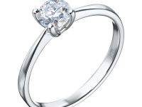 Кольцо из белого золота э4012кц04164200