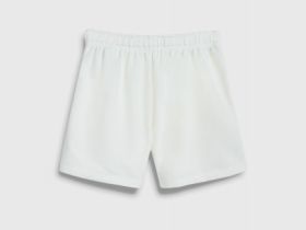 Трикотажные шорты для девочек, Белый