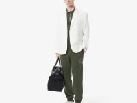 Мужские спортивные брюки Lacoste из смеси органического хлопка