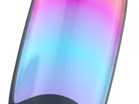 Портативная акустика WiWU Thunder Speaker P40 Mini с подсветкой (Dark Blue)