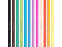 Набор карандашей цветных Berlingo "SuperSoft. Blackwood" 12цв ., черное дерево, заточен., картон, ев