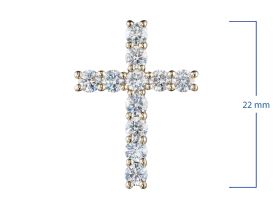 Подвеска из желтого золота э0312пд10231253