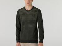 Мужской свитер Lacoste стандартного кроя с круглым вырезом