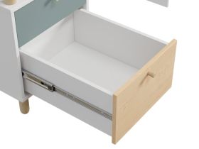 Письменный стол Дикинс 120x60 Береза/Серо-зеленый