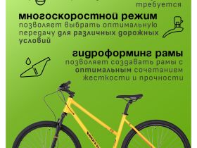 Дорожный велосипед Atom Symbiotic Cross Lady, год 2024, цвет Оранжевый, ростовка 18.5