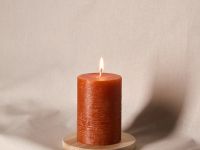 Свеча Fiamma классическая, терракота