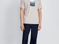 Футболка из хлопка с коротким рукавом