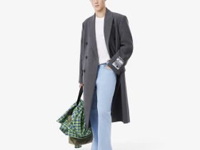 Мужская футболка Lacoste из хлопка с нагрудным карманом