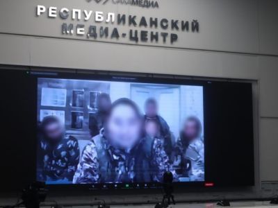 Для якутских бойцов в зоне СВО организовали первый телемост с родными