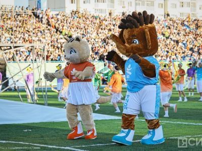 Фоторепортаж с открытия VIII игр «Дети Азии»