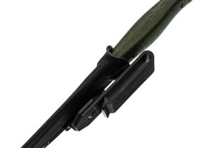 Охотничий нож Hot Knife Hoot, сталь D2 cerakote camo, рукоять зелёная микарта