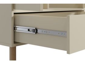 Распашной шкаф Дикинс 2-85x190 Светло-бежевый