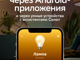 Умная лампочка Sber SBDV-00117