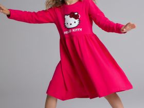 Платье трикотажное для девочек