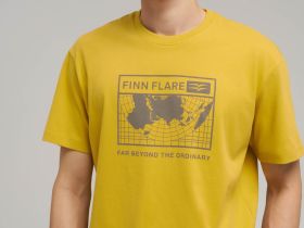 Футболка свободного кроя из джерси