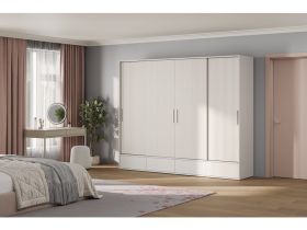 Шкаф-купе Беррингтон 4.1-267x220 Белый