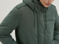 Пальто утепленное с утиным пухом