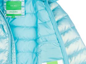 Куртка текстильная с полиуретановым покрытием для девочек