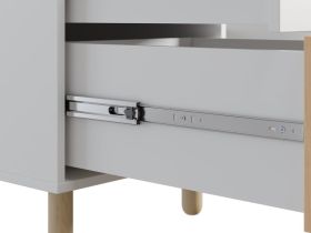 Письменный стол Дикинс 120x60 Береза/Белый