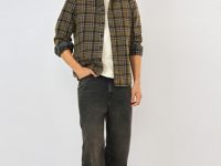 Свободные джинсы Baggy, Коричневый