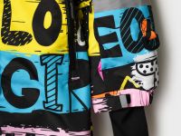 Комбинезон текстильный с полиуретановым покрытием для девочек